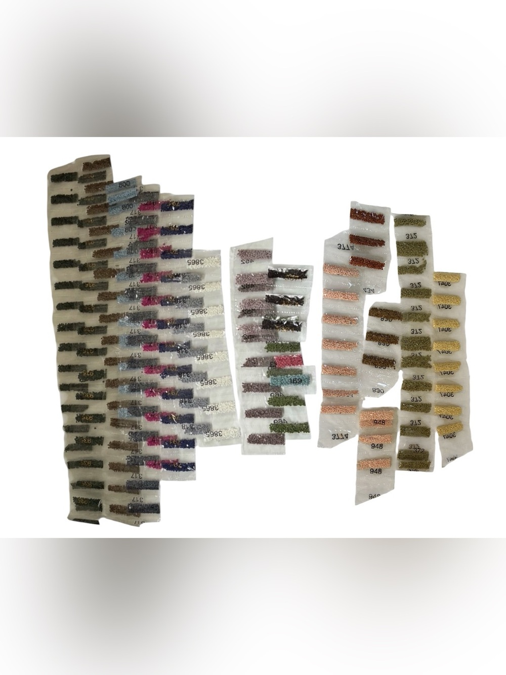 DIAMOND PAINTING ART ROUND DRILLS ASSORTED COLOURS BUNDLE CRAFT BEDAZZLE